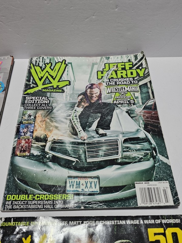 2010s WWE Magazine Lot Of 4 Jeff Hardy John Cena De-Generation X gallery