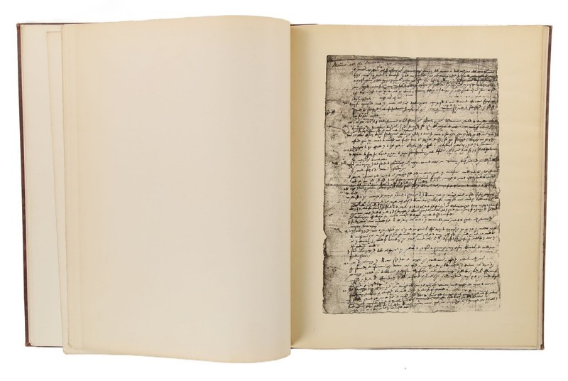 1885 Facsimile of ca. 1600 Diary Shakespeare Life in Stratford on Avon INGLEBY