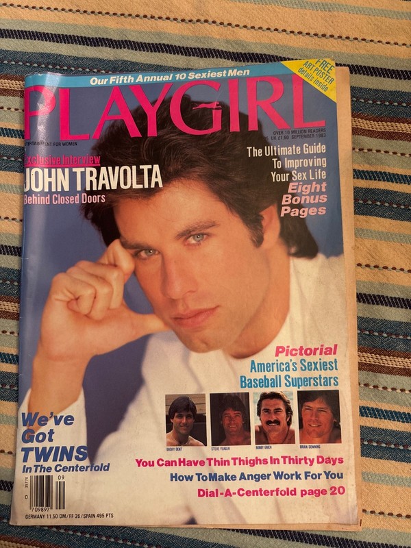 (2) $ 16 each (two ) playgirl magazines 1983 August and September1983 gallery