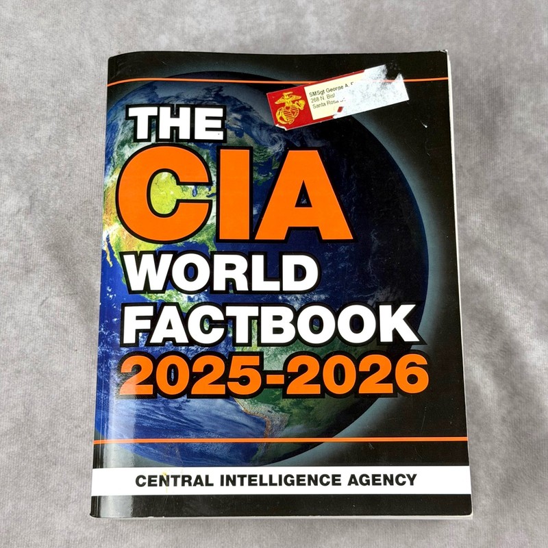 The CIA World Factbook 2025-2026 Central Intelligence Agency Skyhorse Publishing