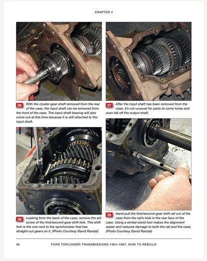 SA534 How To Rebuild Ford Toploader Transmissions 1964-1973 Step By Step Manual gallery