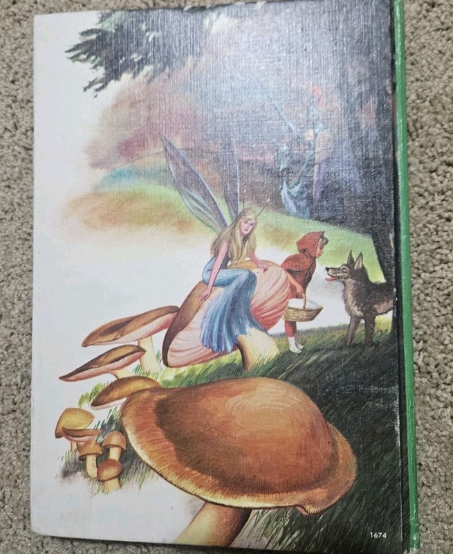 FAIRY TALES Book VTG 1950 Children Hardcover Storybook Illustrated Whitman gallery