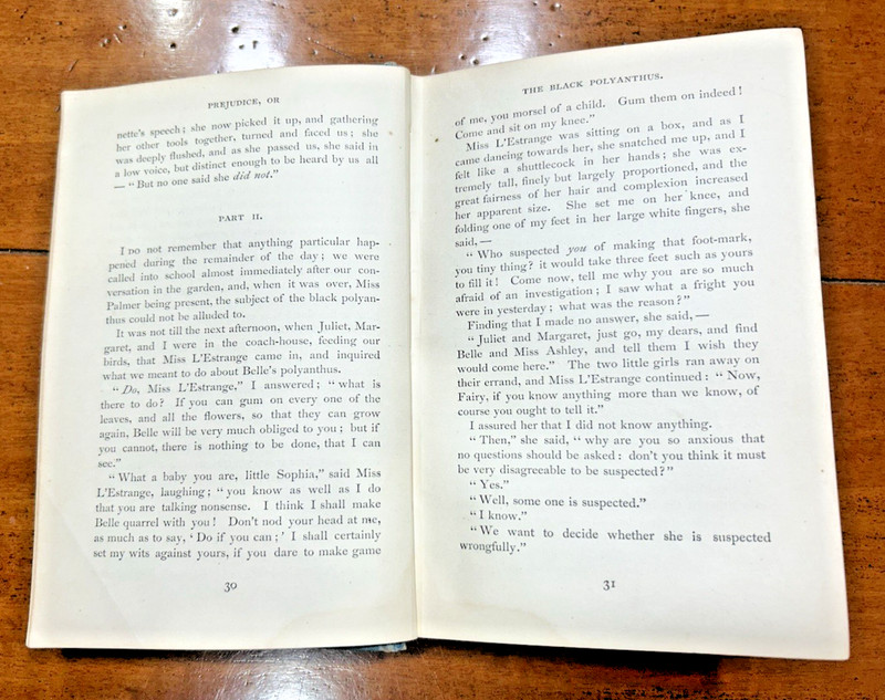 Vintage 1900 - A Sister’s Bye-Hours by Jean Inglewood Hardcover Book gallery