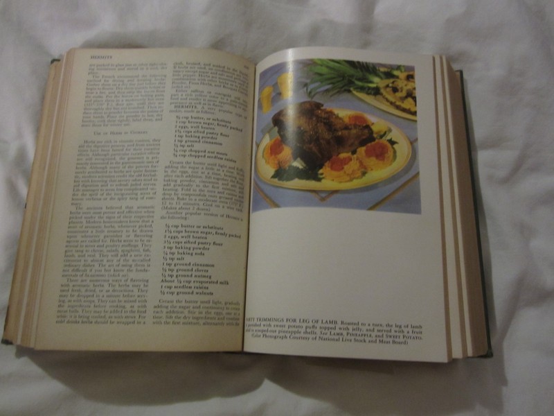 Vintage 1952 HC Wise Encyclopedia of Cookery Cookbook Huge 1,329 pages gallery