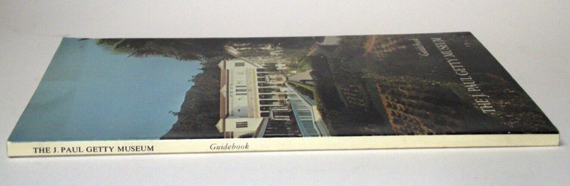 NEW 1975 J Paul Getty Museum Malibu Guidebook 96 Pages Illustrated Color gallery