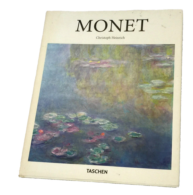 CLAUDE MONET 1840-1926 CHRISTOPH HEINRICH TASCHEN HARDCOVER BOOK 9783836503990