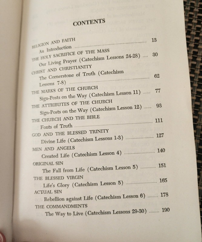 The Font of Truth Rev Nelson W Logal 1956 Daughters St Paul Catholic Catechism gallery