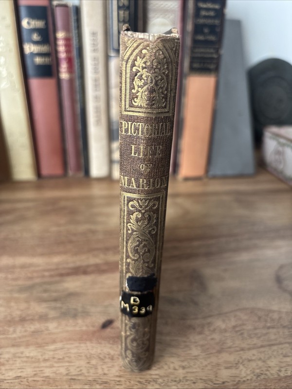 1847 Life of General Marion Antique Lindsay & Blakiston Illustrated Hardcover gallery