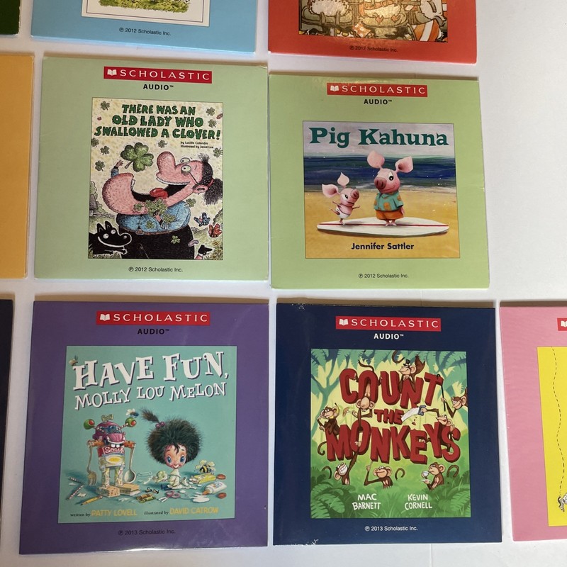 Scholastic Audio Books CD Lot of 21 Kids Children’s Stories gallery