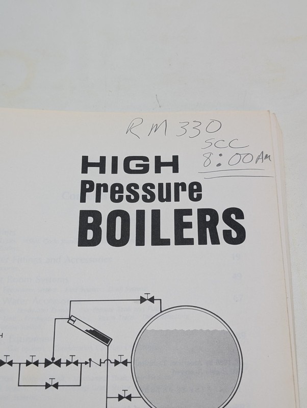 High Pressure Boilers - Steingress . Frost/Pre-owned gallery