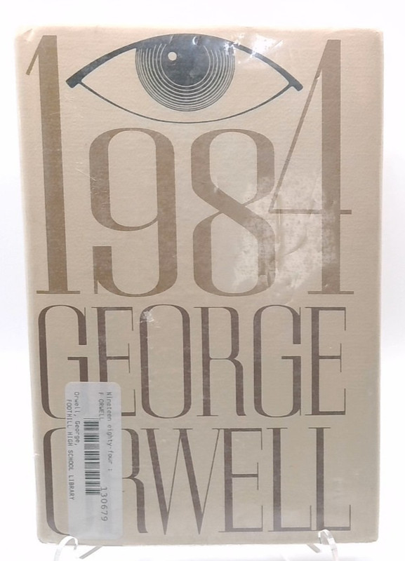 1984 George Orwell 1977 Hardcover RARE Harcourt Brace HBJ, Collectible Library