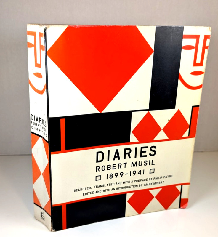 Musil Diaries 1899-1941 by Robert. Musil (1999, Trade Paperback)