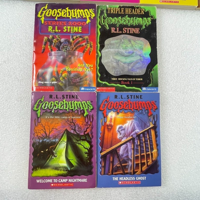 Goosebumps Lot of 29 by RL Stine - Apple Fiction 1990s-2010s - TPB gallery
