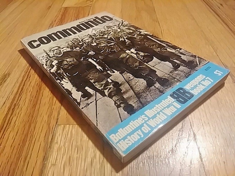 Commando by Peter Young, First Edition, 2nd Printing 1970 Paperback Ballantine