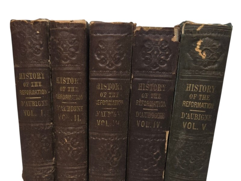 History of The Reformation in the Sixteenth Century 1846 Vol 1-5 J H D'Aubigne gallery