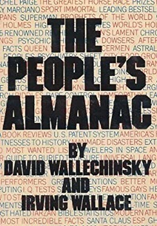 The People’s Almanac Hardcover Irving, Wallechinsky, David Wallac