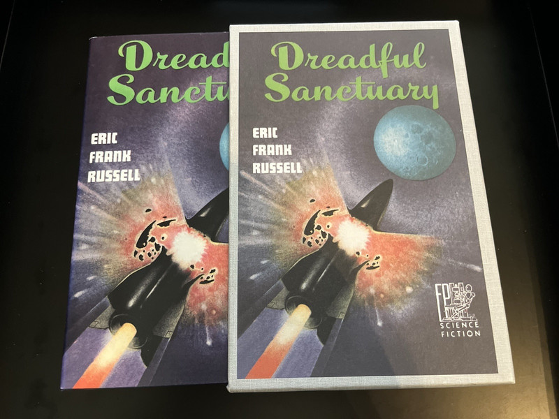 Eric Frank Russell – DREADFUL SANCTUARY – First Edition Replica Library Slipcase