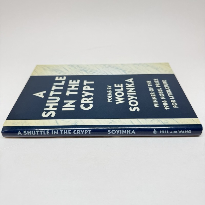 A SHUTTLE IN THE CRYPT By Wole Soyinka Hardcover First US Edition 2nd Printing gallery