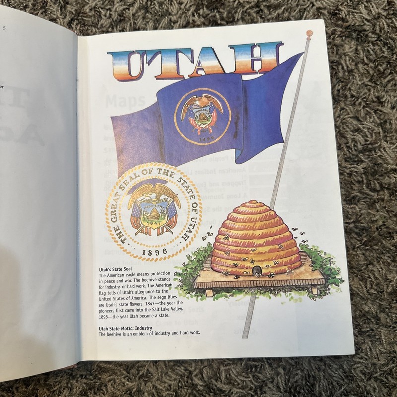 THE UTAH ADVENTURE (HISTORY OF A CENTENNIAL STATE) By John Mccormick - Hardcover gallery