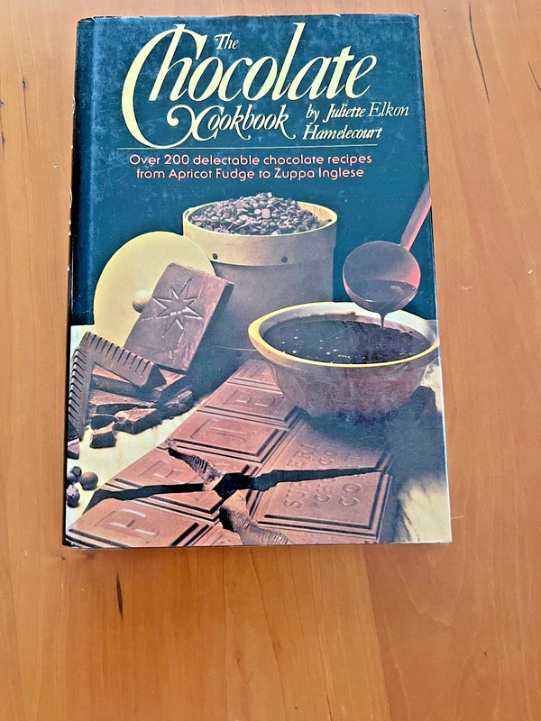 The chocolate cookbook Hamelecourt, Juliette Elkon Hardcover Collectible