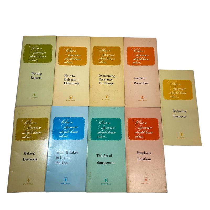 Vintage Pamphlets What a Supervisor Should Know About… 17 Total 1965-1975 gallery