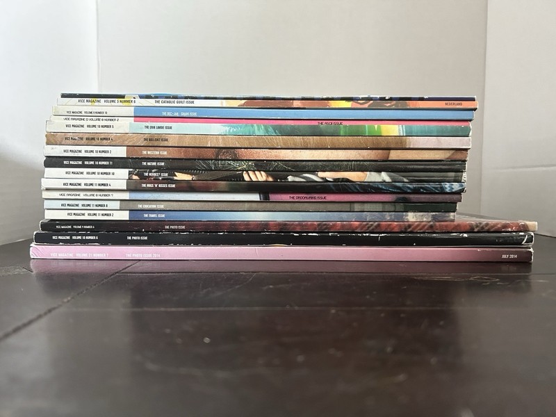 VICE Magazine Lot – 16 Issues – Art, Culture, Fashion, Politics (2010s) Rare gallery