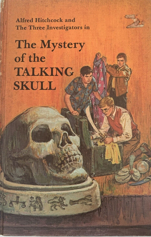 Alfred Hitchcock Three Investigators in The Mystery of the TALKING SKULL #11 ’69