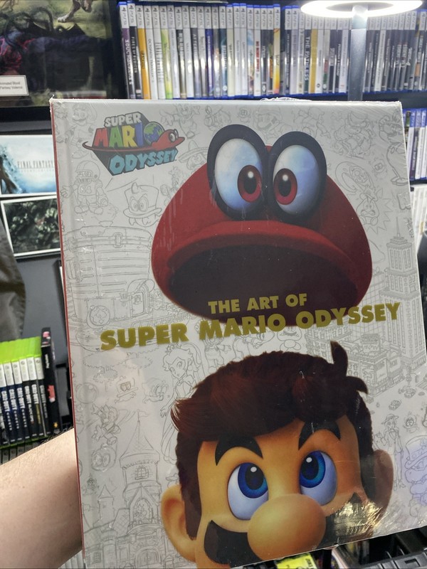 Art of Super Mario Odyssey by Nintendo (2019, Hardcover)