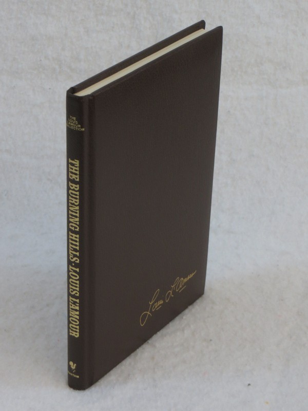 Louis L'Amour Collection THE BURNING HILLS Literary Express Padded Leatherette gallery