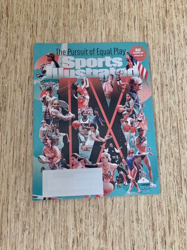 Sports Illustrated Magazine 50 Years Of Women In Sports Title IX **June 2022**
