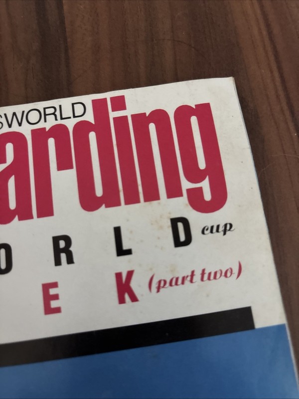 Transworld Skateboarding Magazine January 1991 Nicky Guerrero Vintage gallery
