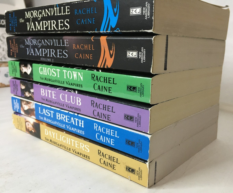 The Morganville Vampires Series by Rachel Caine - Lot of 8 Novels in 6 Books gallery