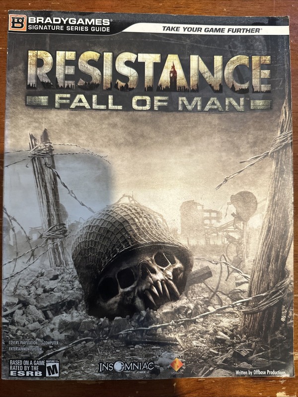Resistance – Fall of Man by BradyGames Staff (2006, With Poster)