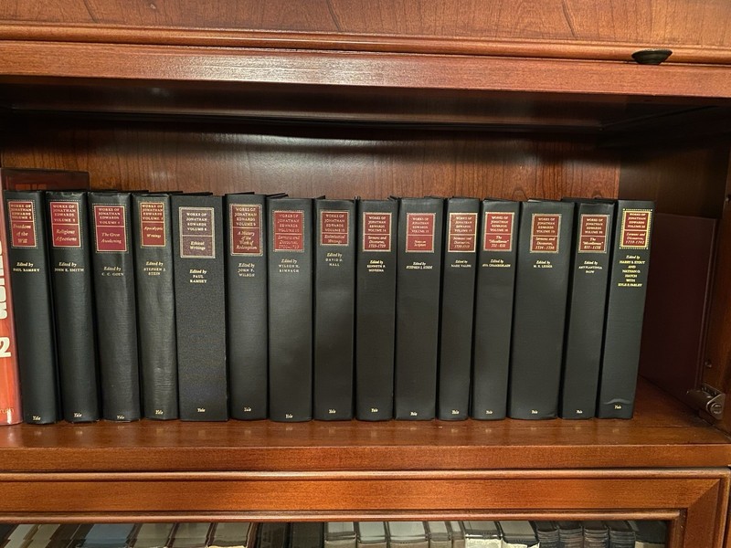 Jonathan Edwards Works Vols 1,2,4,5,8,9,10,12,14,15,17-20,22 Yale HC