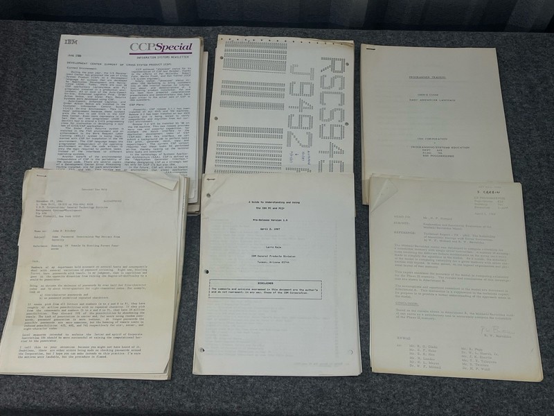 Lot of Assorted IBM Technical Documents Guidelines (7lbs) #C