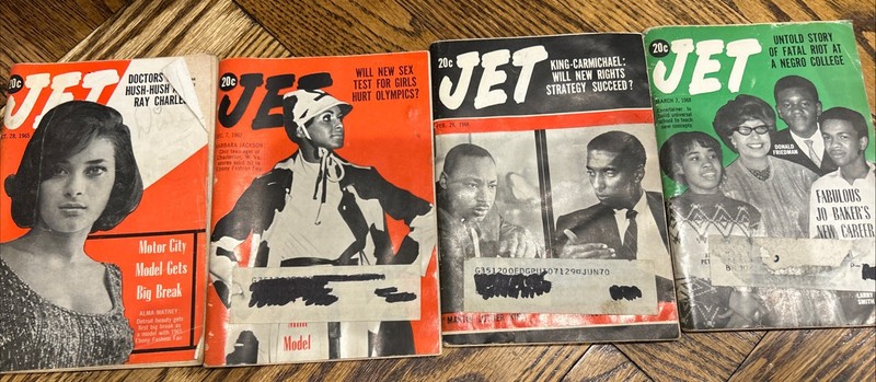 1960s JET MAGAZINES Lot of 17 Vintage BLACK AMERICANA Issues gallery