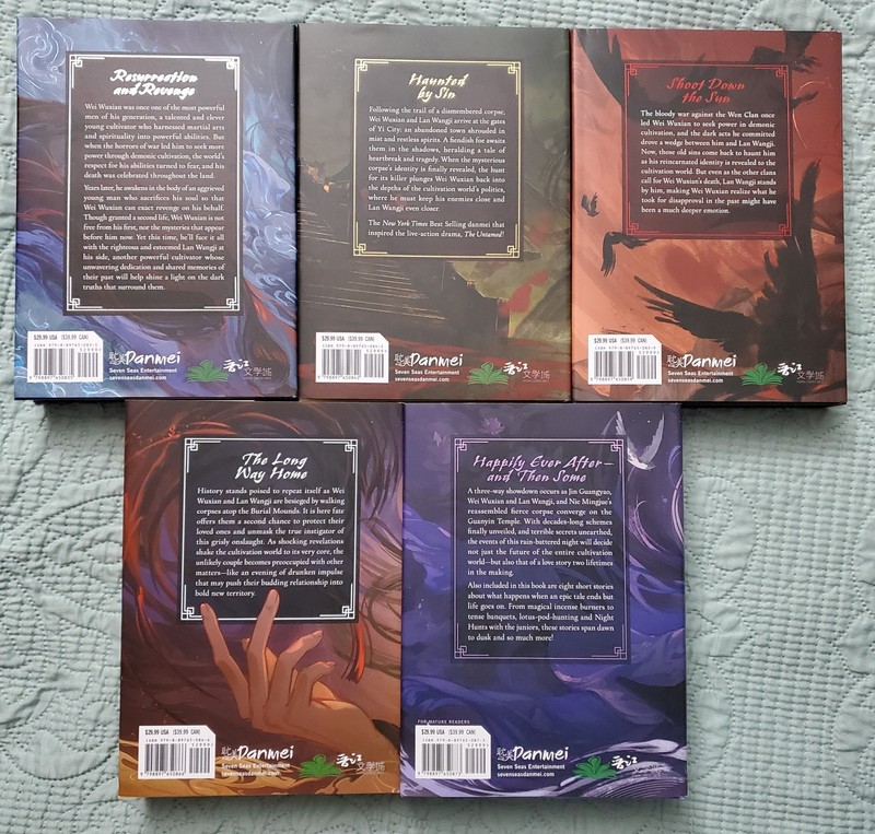 Grandmaster of Demonic Cultivation Deluxe Hardcover Vol. 1-5 Set + Postcards gallery