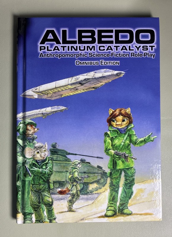 Albedo – Platinum Catalyst – Science Fiction RPG – Omnibus Edition (Hard Cover)