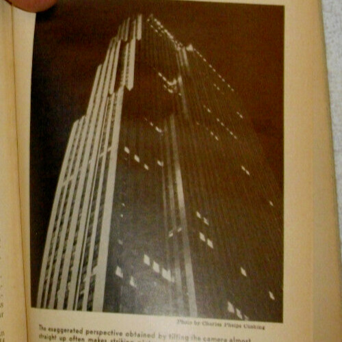B/W PHOTOS Taking Pictures at Night Vintage Photography NYC 1949 Robert W. Brown gallery