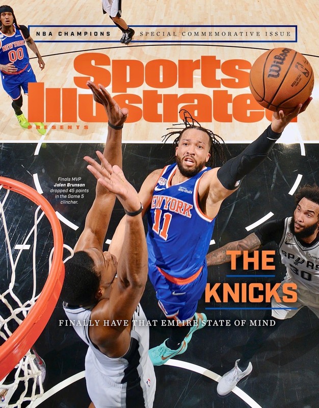 SPORTS ILLUSTRATED MAGAZINE COMMEMORATIVE ISSUE – NY KNICKS 2026 NBA CHAMPIONS