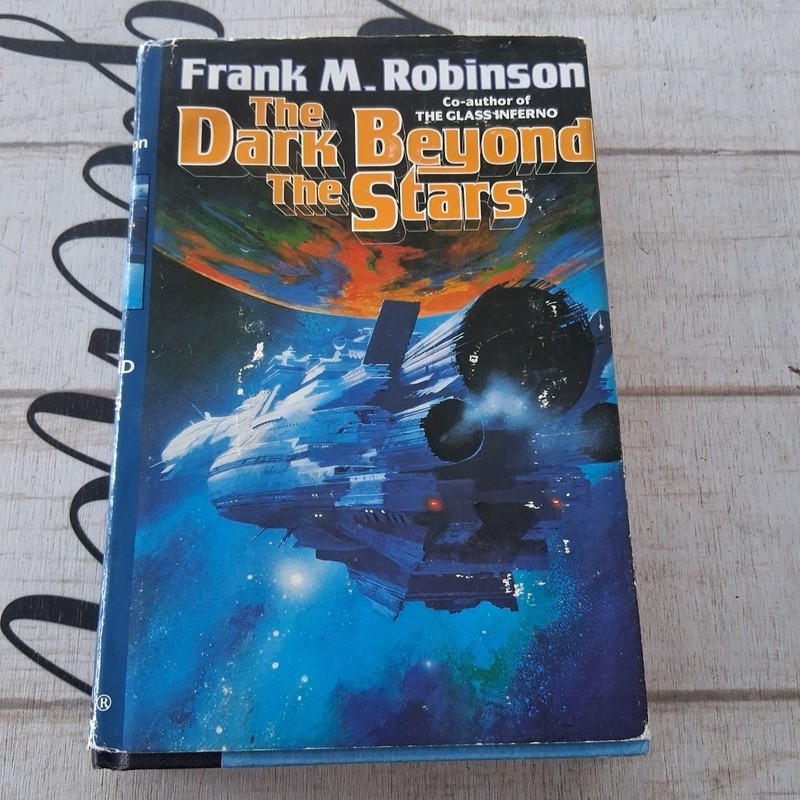 Dark Beyond the Stars by Frank M. Robinson (1991, Hardcover)