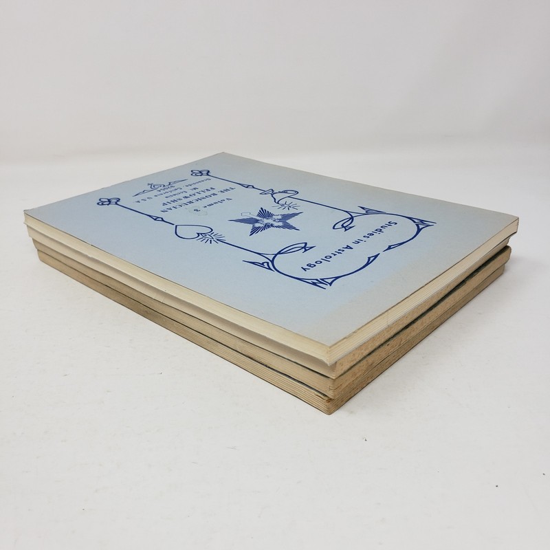 Studies in Astrology Lot of 4 by Elman Bacher (Vol 3, 7-9, Rosicrucian, 60s-70s) gallery
