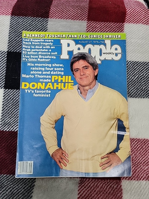 Phil Donahue ,People Magazine,8/27/79,Eunice Shriver,Led Zeppelin , Gilda Radner