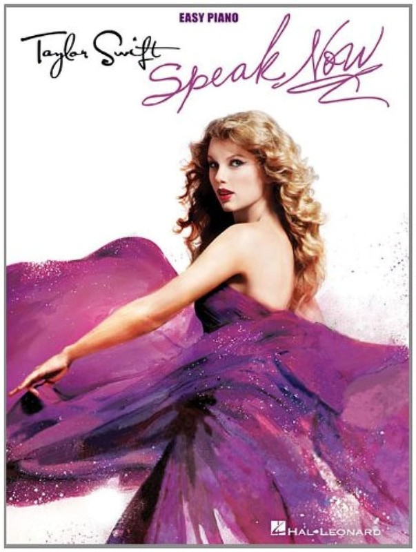 Taylor Swift Speak Now Easy Piano Songbook | 14 Songs Including Mine, Back t…
