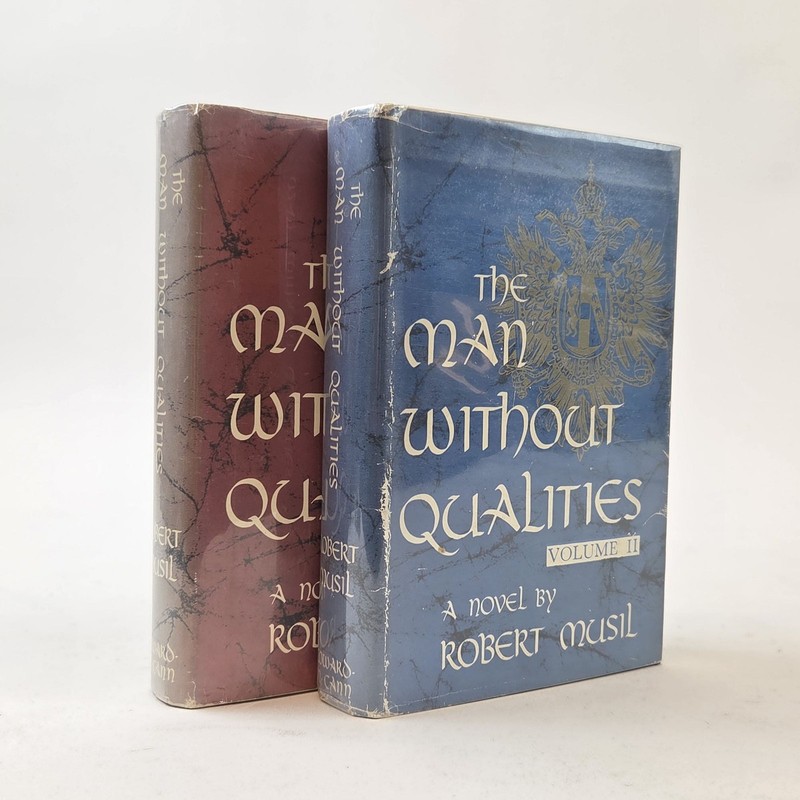 Robert Musil, Eithne Wilkins / THE MAN WITHOUT QUALITIES 2 Volumes 1st ed 1953