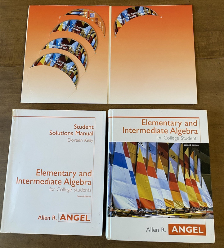 Elementary and Intermediate Algebra, Angel, Allen R. Math Curriculum Homeschool