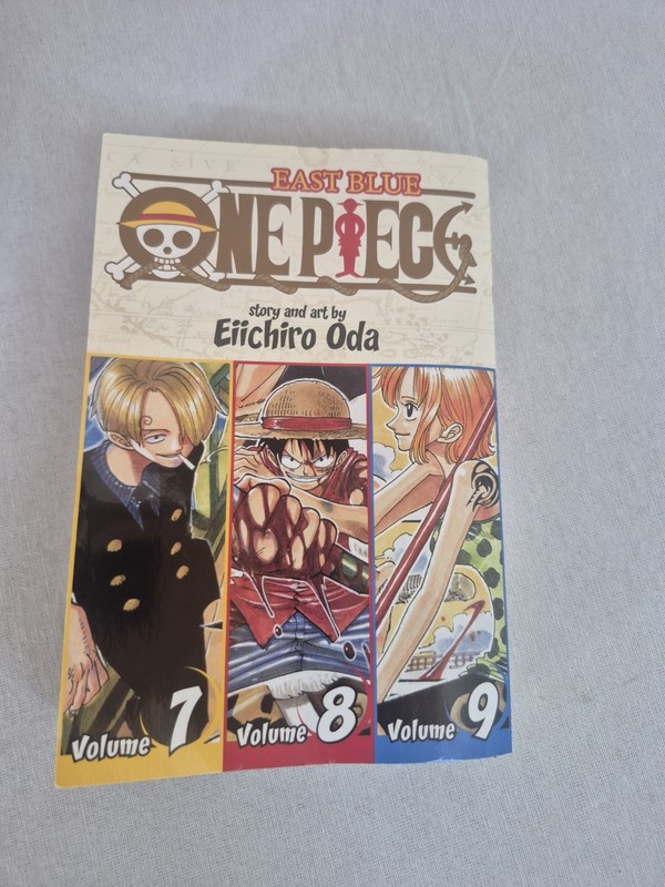 One Piece Omnibus 3-in-1 Volume 3 (7, 8, 9) East Blue Eiichiro Oda Manga English