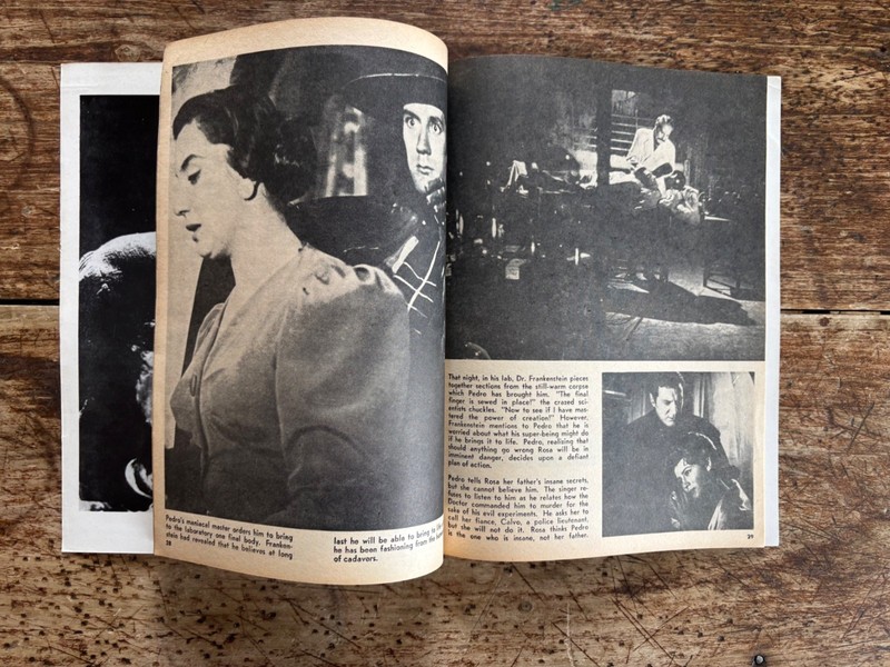 MONSTERS #4 Charlton Horror Mag 1963/3 Stooges in Orbit/Frankenstein Vs Wolfman gallery