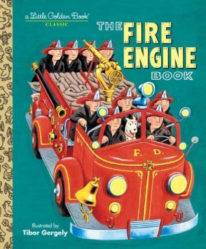 The Fire Engine Book (Little Golden Book) – Hardcover – VERY GOOD