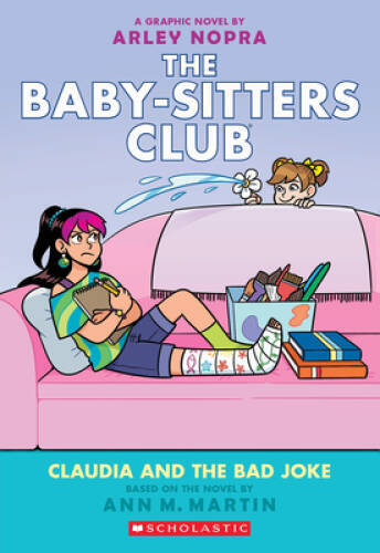 Claudia and the Bad Joke: A Graphic Novel (The Baby-sitters Club 15) (Th – GOOD
